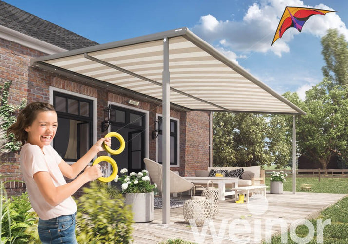 Pergola Awning | Weinor Plaza Viva | Retractable Roof | Open-Sky Effect | Spans To 6m