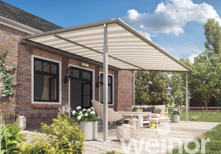 Pergola Awning | Weinor Plaza Viva | Retractable Roof | Open-Sky Effect | Spans To 6m