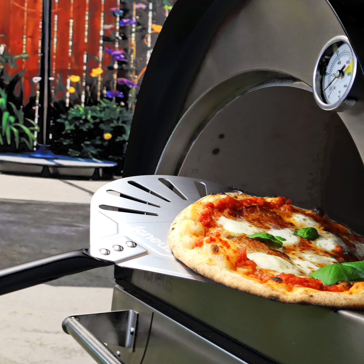 Igneus Pro 85cm 5 Part Toolset Pizza Oven Accessory Bundle — from above