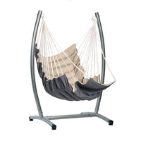 California Sand Hanging Chair — in use outdoors