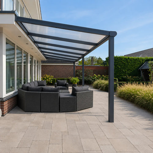 Aluminium Veranda | The Cascina | Modular Interlinkable | Multiple Roof & Post Styles