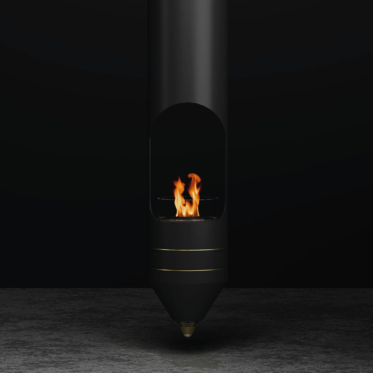 Glammfire Signature Suspended Fire — side profile
