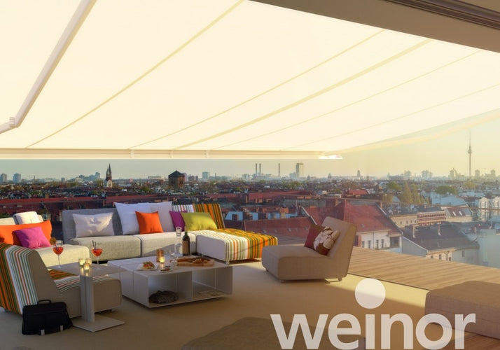 Oval Cassette Awning | Weinor Semina Life | Contemporary Styling | Spans Up To 6.5m | Optional LED