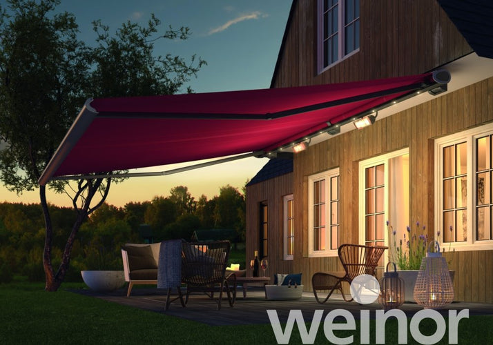 Oval Cassette Awning | Weinor Semina Life | Contemporary Styling | Spans Up To 6.5m | Optional LED