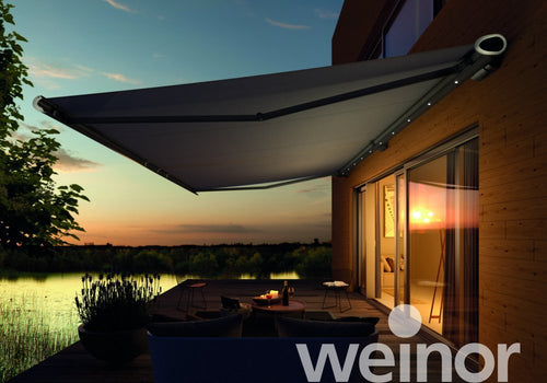 Oval Cassette Awning | Weinor Semina Life | Contemporary Styling | Spans Up To 6.5m | Optional LED