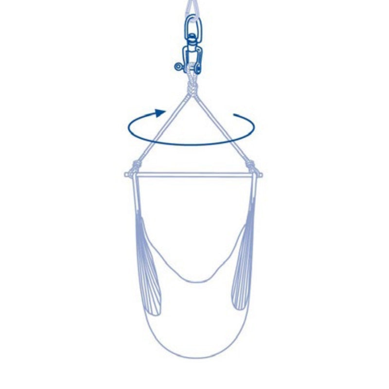 Rotating Swivel Fixing — in use outdoors