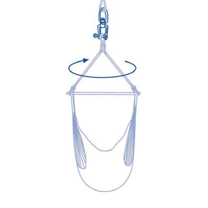 Rotating Swivel Fixing — in use outdoors