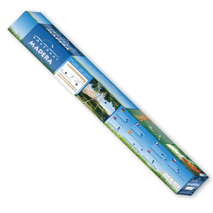 Madera Wooden Post Hammock Stand — from above
