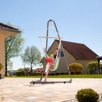 Relax Kolibri Hammock Chair — in use outdoors
