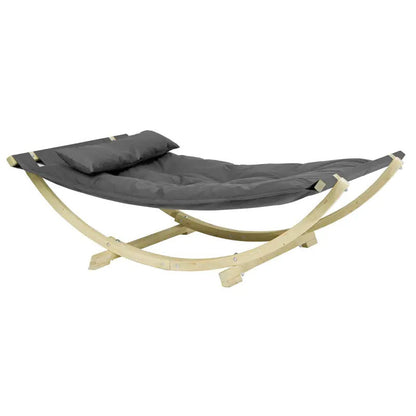 Lounge Bed - Anthracite product exterior view
