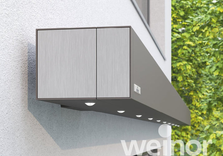 Cassette Awning | Weinor Smaila | Cubic Design | Spans Up To 5.5m | Optional LED & VarioShade Valance