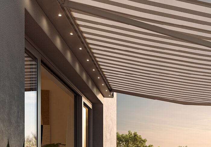 Cassette Awning | Weinor Smaila | Cubic Design | Spans Up To 5.5m | Optional LED & VarioShade Valance