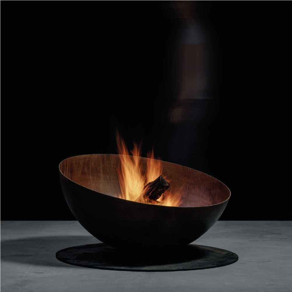 GlammFire Solace Fire Pit — close-up detail