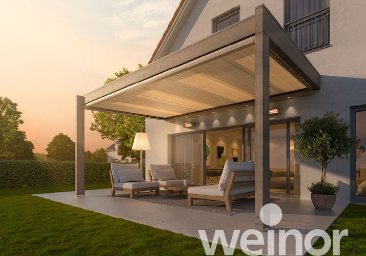 Conservatory Awning | Weinor Sottezza Originale | Rope-Guided Drop Awning | Spans Up To 6m