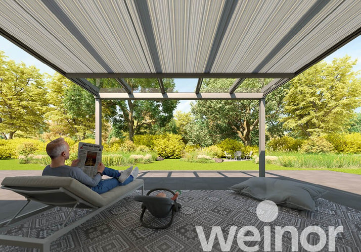 Conservatory Awning | Weinor Sottezza Originale | Rope-Guided Drop Awning | Spans Up To 6m