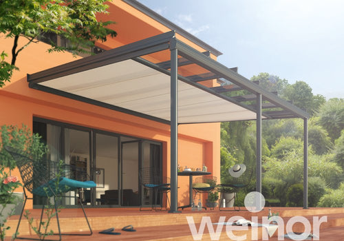Conservatory Awning | Weinor Sottezza Originale | Rope-Guided Drop Awning | Spans Up To 6m