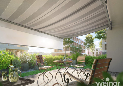 Open Cassette Awning | Weinor Topas II | Versatile Protection | Spans Up To 6.5m | Aluminium Roof Option
