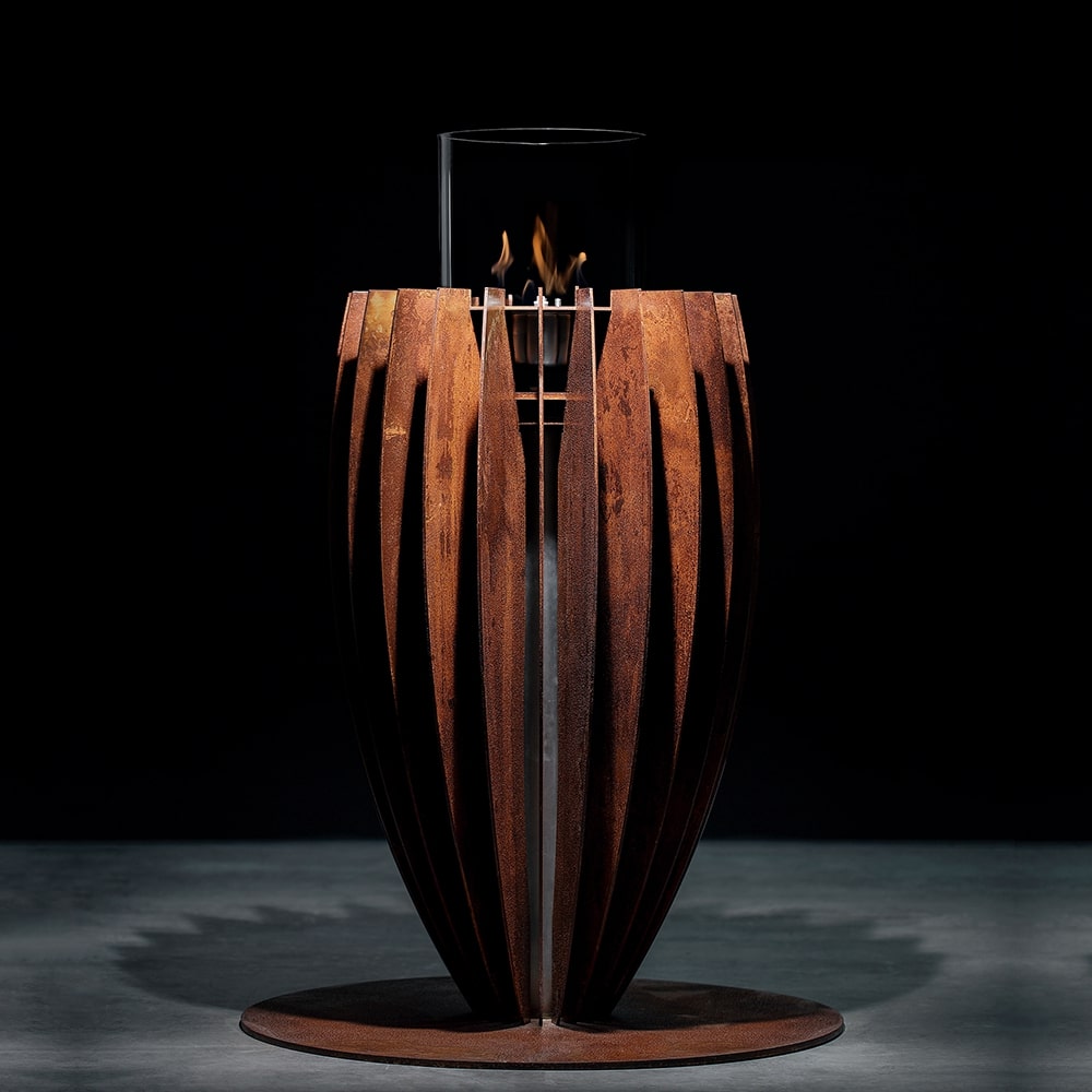 GlammFire Tuli Gas Heater — close-up detail