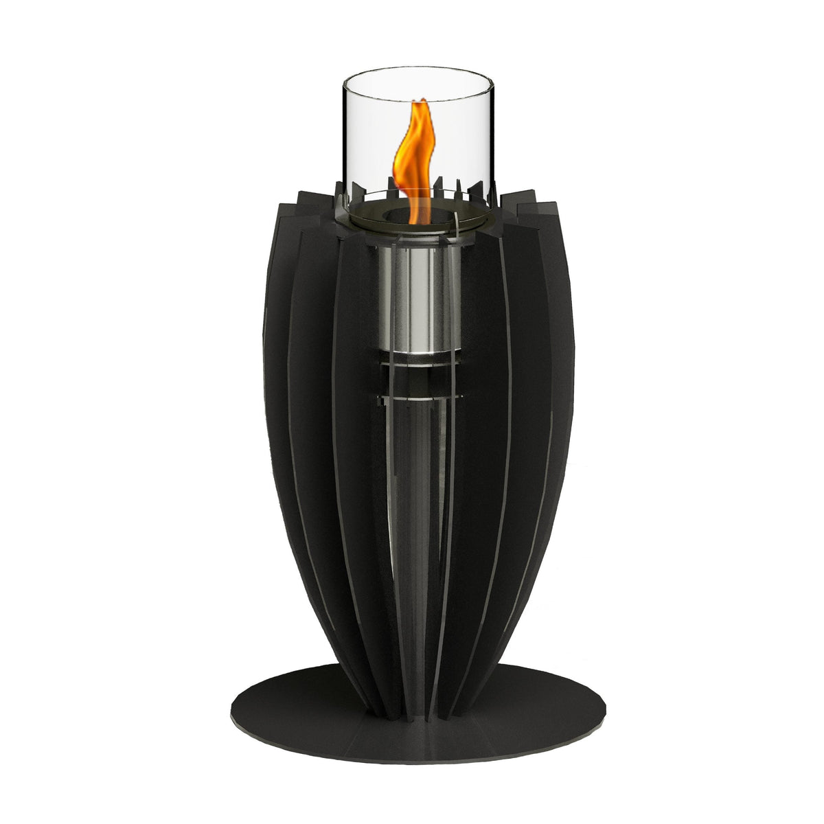GlammFire Tuli Tabletop Fire — front view