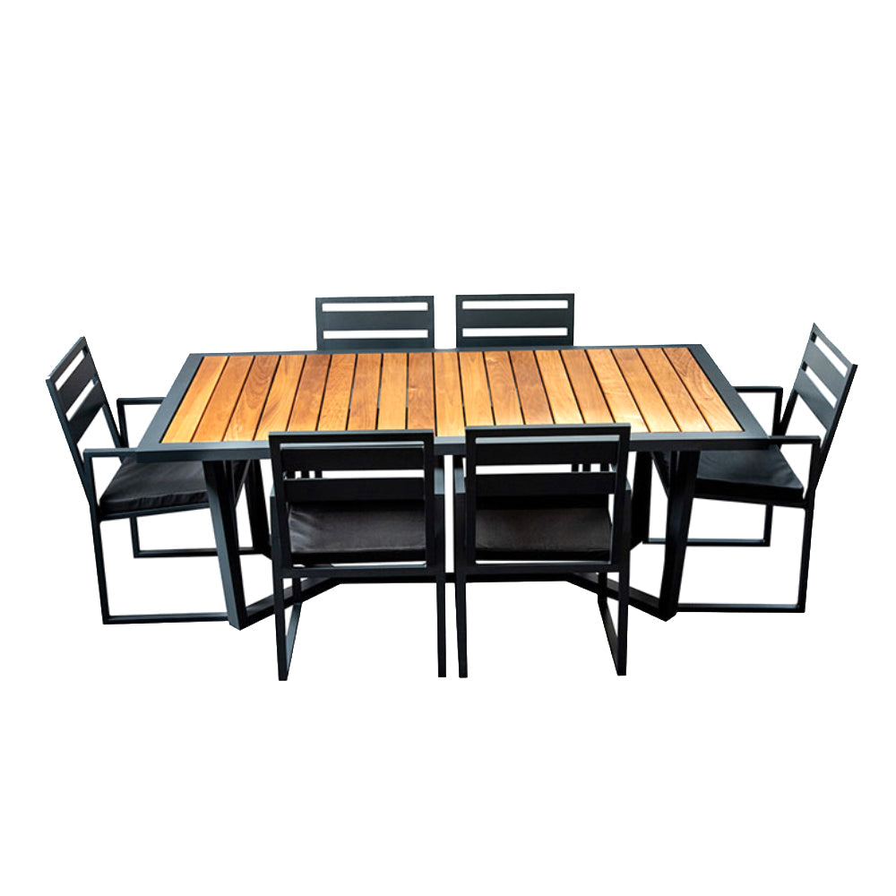 Grillandia Ribeye Outdoor Dining Table Set product exterior view
