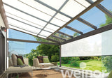 Vertical Zip Screen | Weinor VertiTex II | Add-On Privacy & Wind Protection | Heights To 2.2m