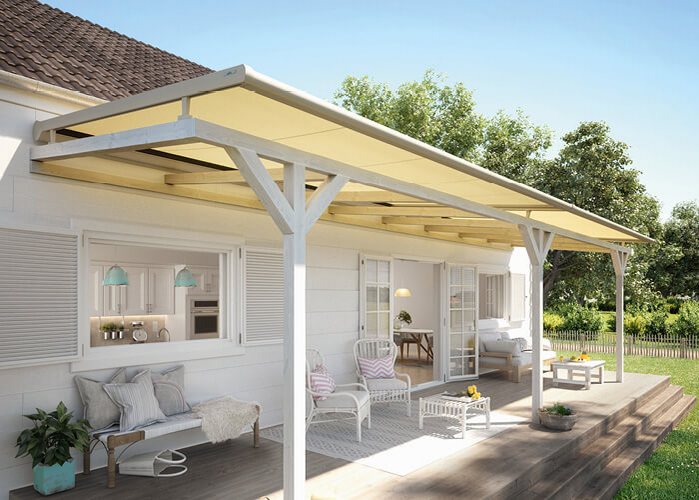 Conservatory Awning | Weinor WGM Top | Internal Glass Roof Shading | Spans Up To 6.5m