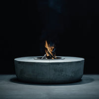 glammfire zarzuela fire pit bbq grill product exterior view