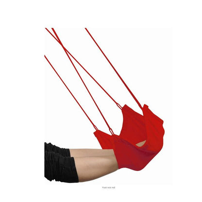 foot rest hanging chair product exterior view — view 5