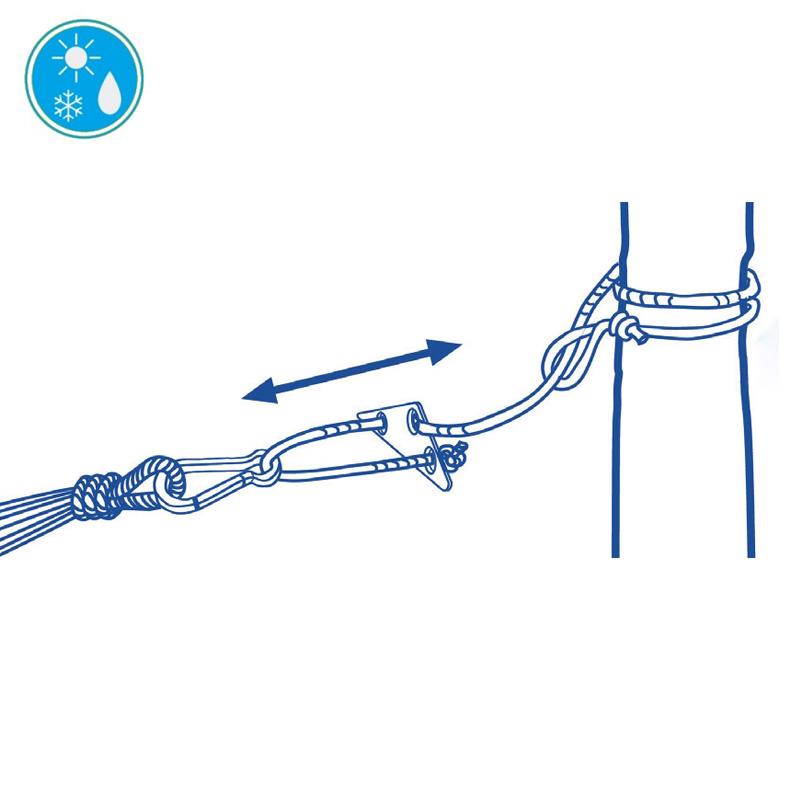 smart rope fixing white product exterior view — view 6