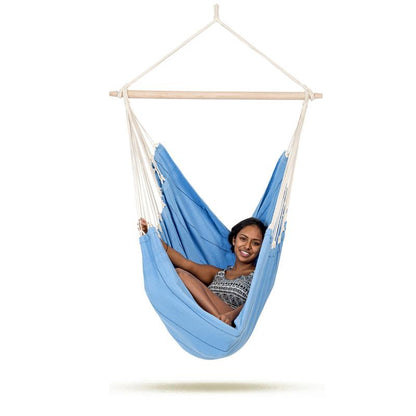 Artista Blue Hammock Chair — close-up detail