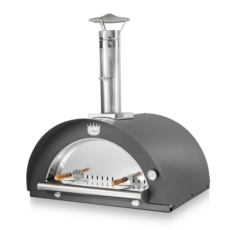 clementi original pulcinella wood fired pizza oven product exterior view — view 11