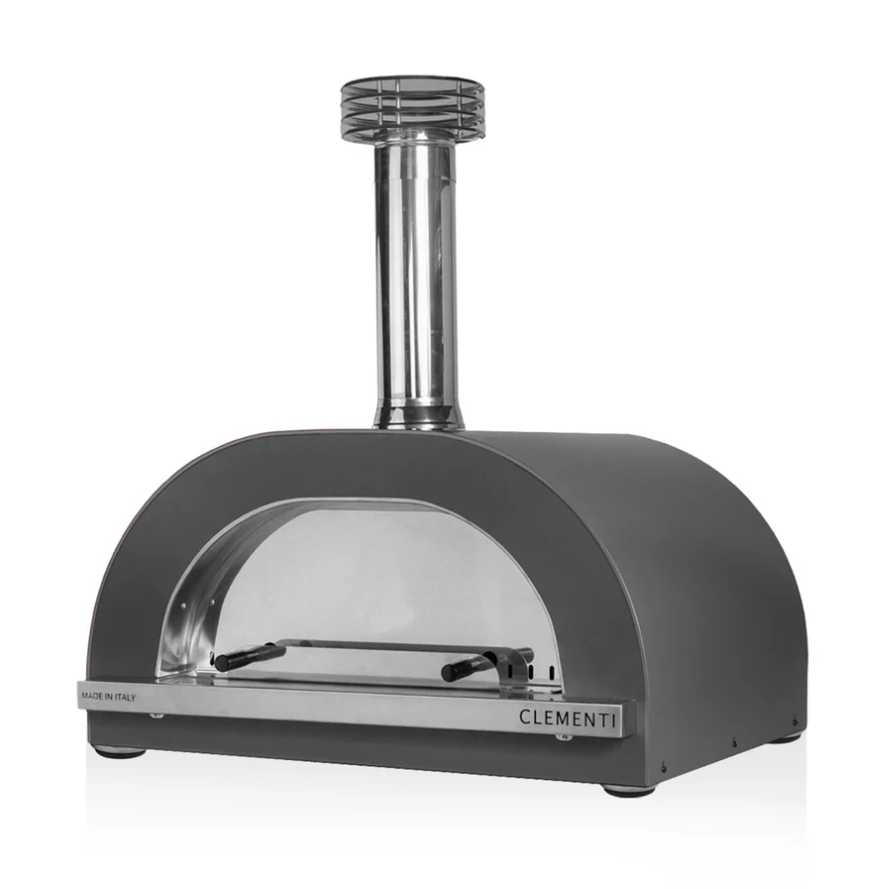 clementi gold wood fired pizza oven product exterior view — view 7