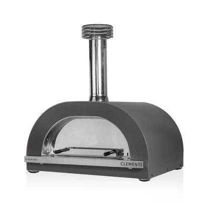 clementi gold wood fired pizza oven product exterior view — view 6