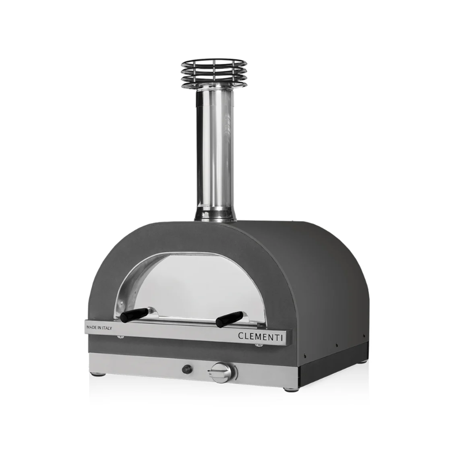 Clementi Gold Wood & Gas Fired Pizza Oven product exterior view