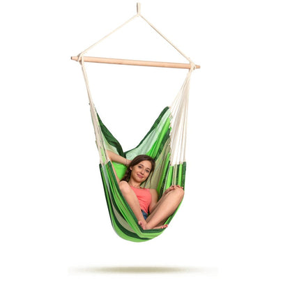 Brasil Oliva Hammock Chair — from an angle