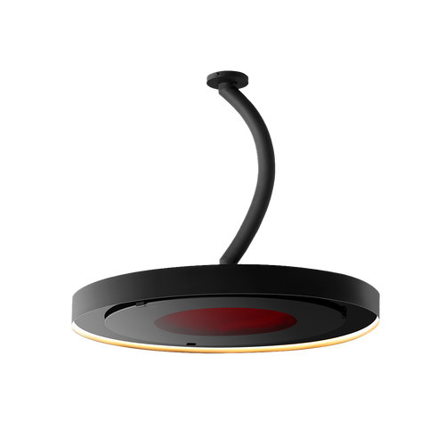 Bromic Eclipse Ceiling Poles on the 600mm curved ceiling pole | Roma Verandas