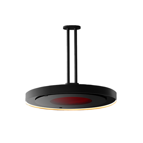 Bromic Eclipse Ceiling Poles on the 600mm twin straight ceiling pole | Roma Verandas