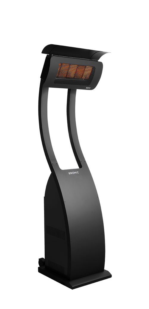 Bromic Tungsten Smart-Heat Portable switched on | Roma Verandas