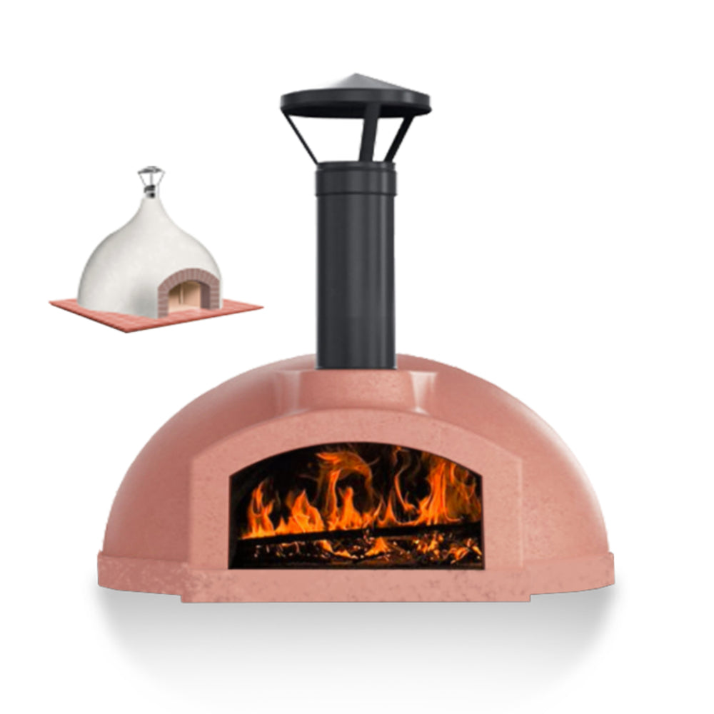 Igneus Ceramiko Pro 1000 Wood Fired Pizza Oven — rear view