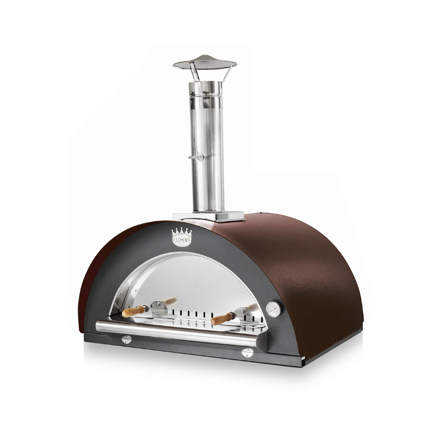 clementi original pulcinella wood fired pizza oven product exterior view — view 9