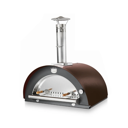 clementi original pulcinella wood fired pizza oven product exterior view — view 9