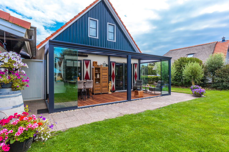 Aluminium Veranda | Deponti Bosco | Modular Interlinkable | Multiple Roof & Post Styles
