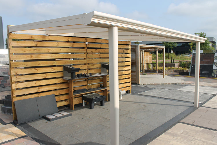 Aluminium Veranda | Deponti Bosco | Modular Interlinkable | Multiple Roof & Post Styles