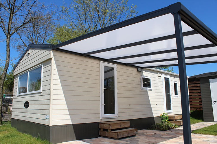 Aluminium Carport | The Stretto | Slim Profile | Aluminium Beam Covers | Wall Mounted or Freestanding | Clean Premium Finish