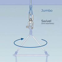 Jumbo Hammock Fixing — from an angle