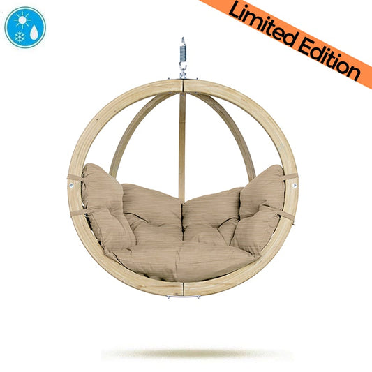 Globo Single Sahara Hanging Egg Chair (Limited Edition) product exterior view