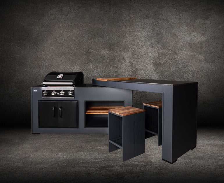 Grillandia Rare Ultimate — in use outdoors