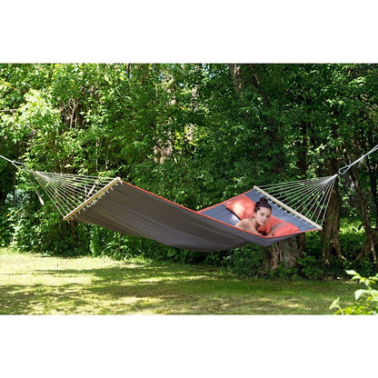 American Dream Grey Hammock — in use outdoors