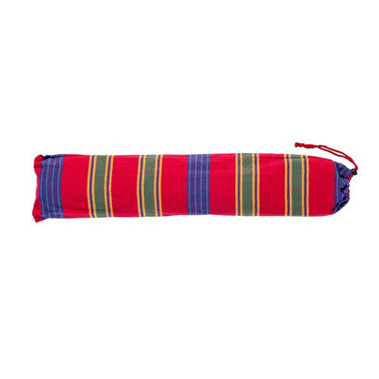 Aruba Cayenne Hammock — styled in a garden setting