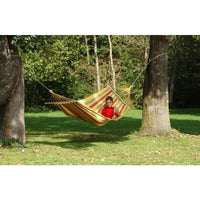 Aruba Vanilla Hammock — in use outdoors